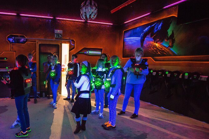 Amasing 2 Laser Tag Games in Brussels (40mn) - Space Fun Games Brussels: what you’re really buying
