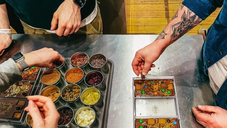 Brussels: Belgian Chocolate Making Workshop with Tastings - Inside the air-conditioned training centre: what to wear and what to expect