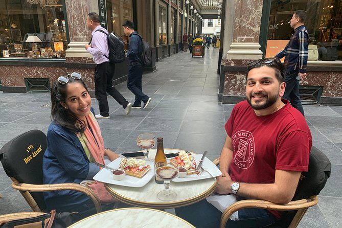 Brussels Chocolate Beer Waffle and Belgian Whiskey All-in-One (Small Group) Tour - Royal Galleries waffle: the grand finish that feels like a reward
