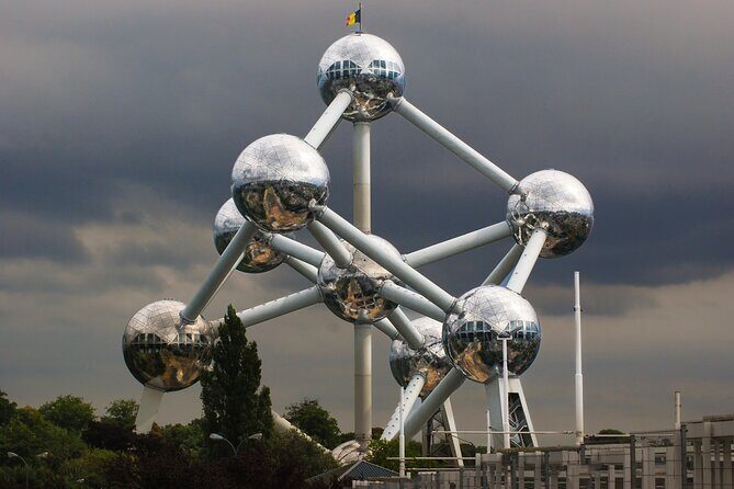 Brussels Highlights Walking and Bus Tour w/ Waffle - The Heysel area feel: Atomium plus a more global Brussels