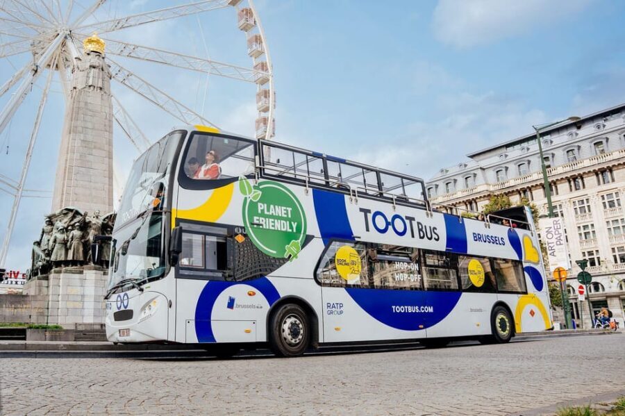 Brussels: Hop-On Hop-Off Bus Tour& Belgian Beer World Museum - Beer Break: Belgian Beer World Experience at Stop 8