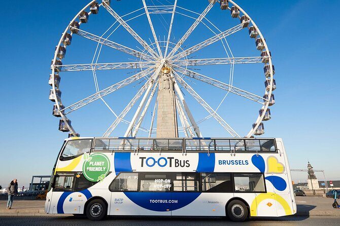 Brussels Tootbus Discovery Hop On Hop Off Bus and walking tours - The route: from Central Station to Grand-Place and the Royal Quarter