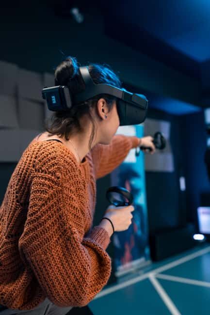 Brussels: Virtual Reality gaming, Arena - VR missions in Brussels that actually feel different