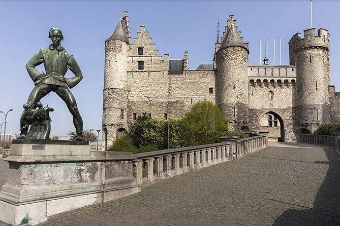 Excursion to Antwerp and Ghent by bus from Brussels with stop at the Atomium - Cathedral of Our Lady and the green square photos
