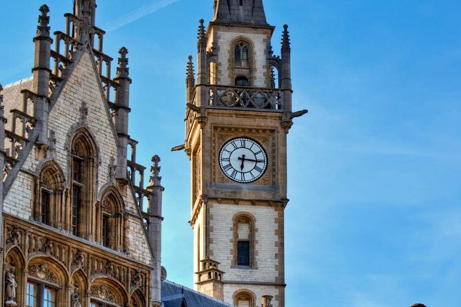 Excursion to Bruges and Ghent by bus from Brussels - Ghent’s first walk: Town Hall, Belfry, and St. Bavo’s Cathedral