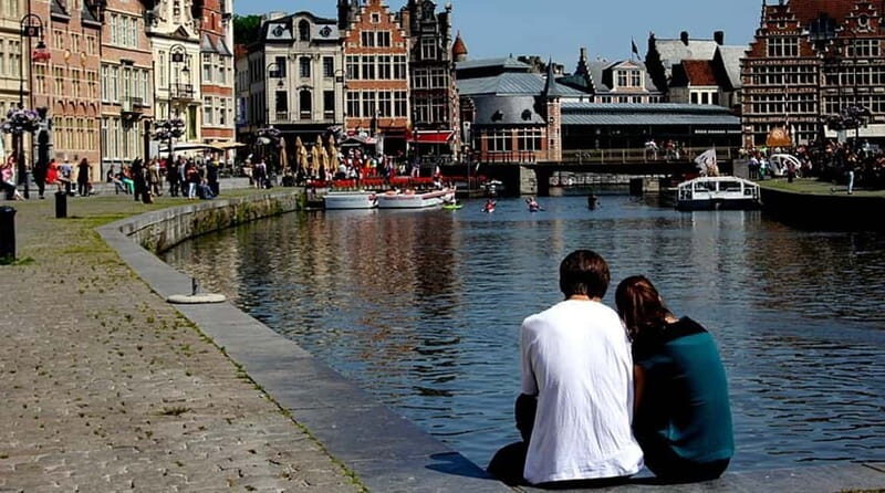 From Brussels: Day Trip to Ghent with Atomium - From Brussels Central Station to the Atomium Stop