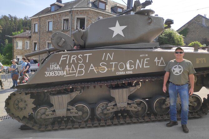 Historic Battle of the Bulge Sites Tour from Brussels - Bastogne’s museum block: War Museum, Mardasson Memorial, and British exhibits