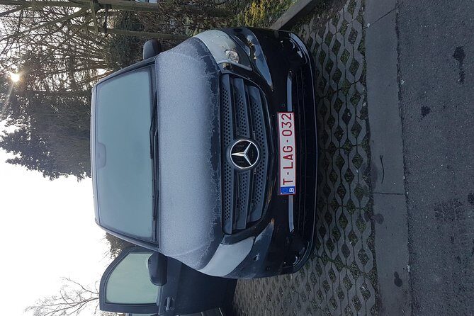 Luxury Minivan from Charleroi airport to the city of Brussels - How pickup works from any Brussels address