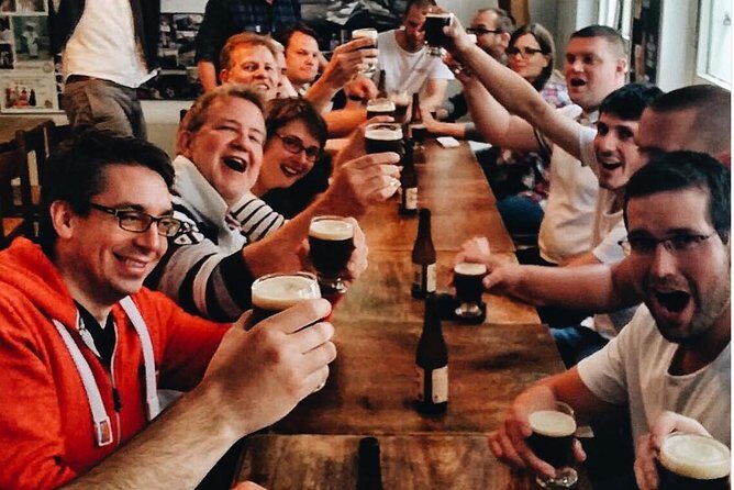 Marc's Brussels Beer Tasting Tour - Fishmarket to Place St. Gery: Zenne, Lava bar, and old-city texture