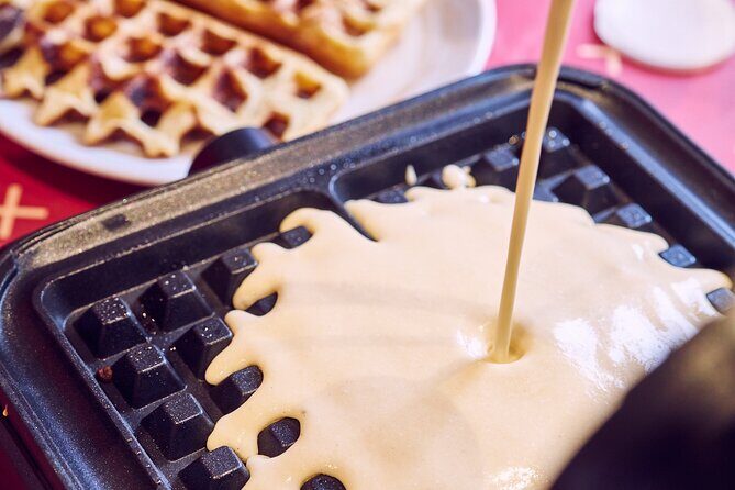 The Waffles 'n Beer Workshop in Brussels Centre - Beer to Batter: The Hands-On Waffle-Making Station